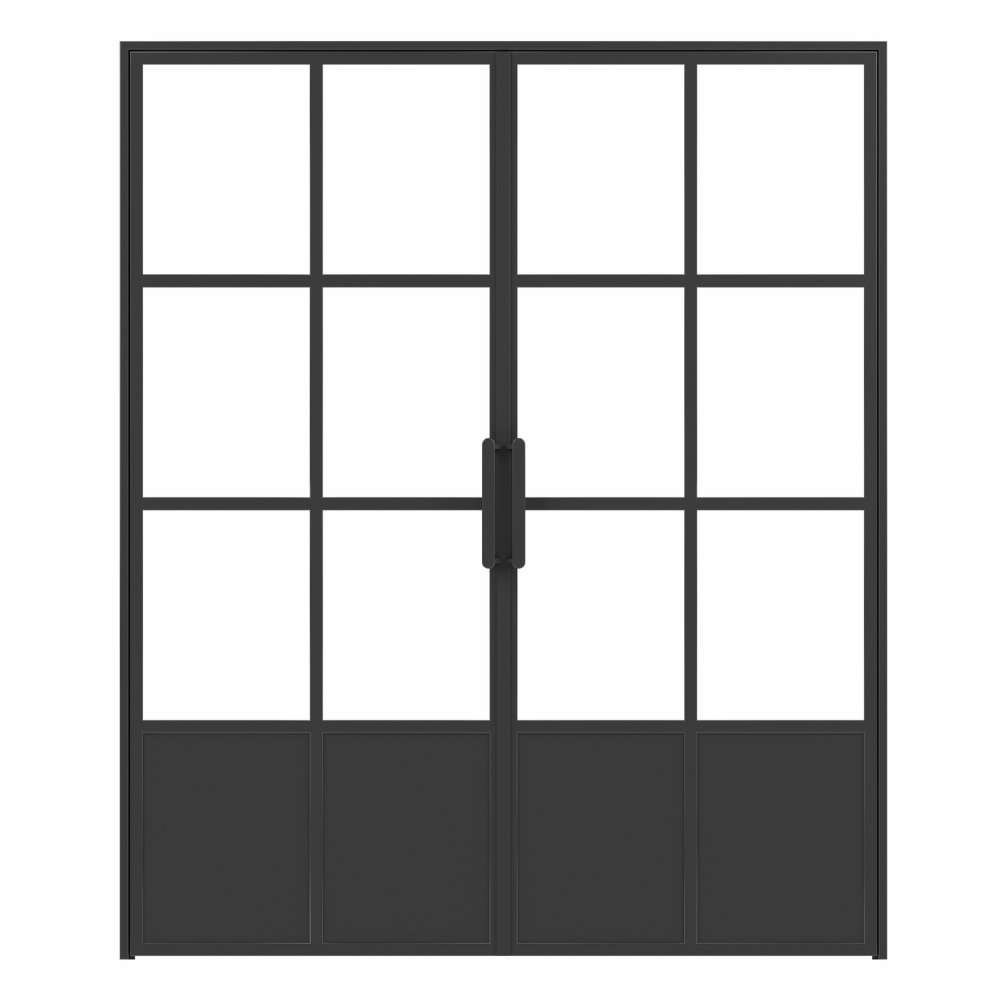drzwi loftowe icon loft modular dwuskrzydłowe model 5